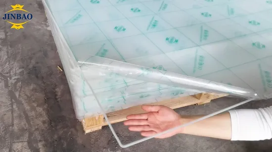 Jinbao Frosted Extruded Laminate Gold 3mm Mirror Black Pmmatransparent Customized Glass Board Plexiglass Smooth Clear Plastic Color Cast Acrylic Sheet